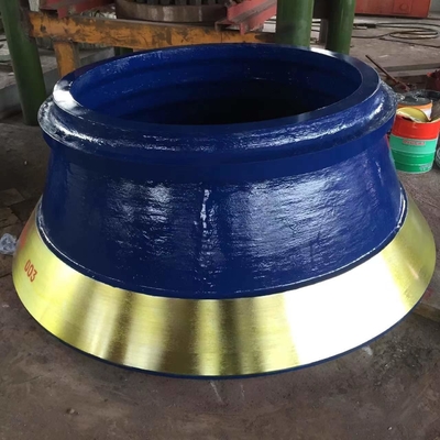 Envoltório de mineração do triturador do cone da pedreira e desgaste côncavo - ISO9001 resistente